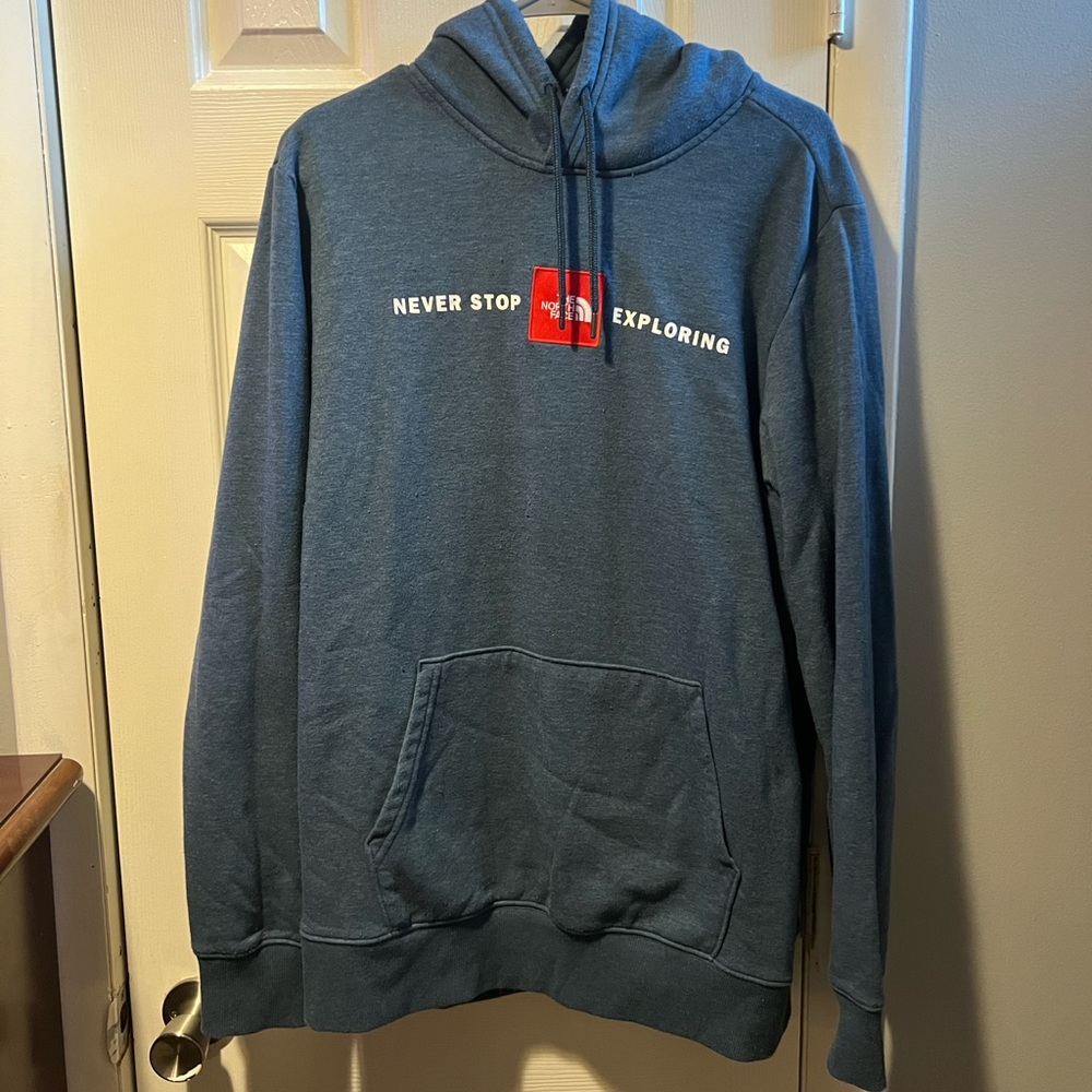 North face hoodie sweatshirt